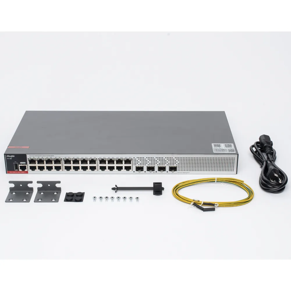 Switch Empresarial, Administrable L2+, 24 Puertos Gigabit y 4 Puertos Uplink SFP 2.5G – vista 5