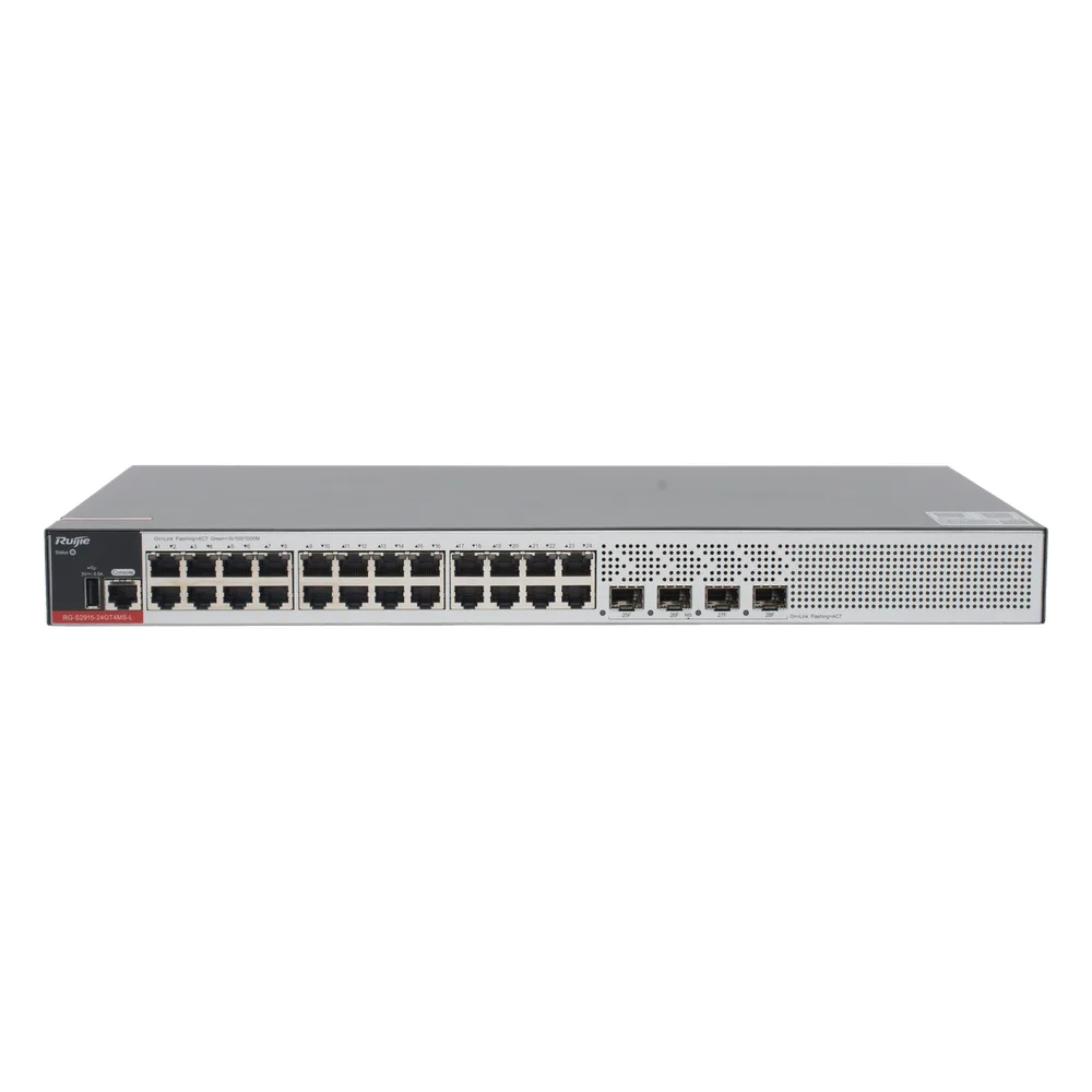 Switch Empresarial, Administrable L2+, 24 Puertos Gigabit y 4 Puertos Uplink SFP 2.5G