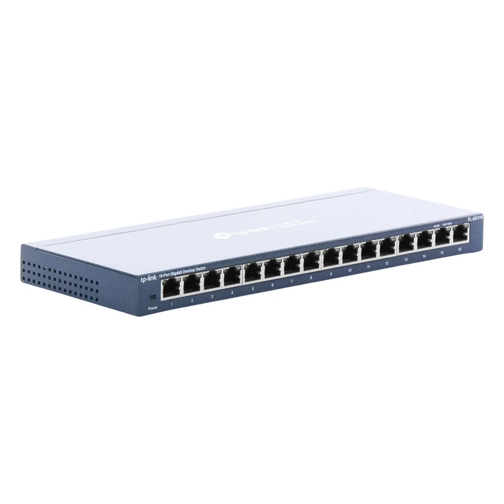 Switch Gigabit no administrable de 16 puertos 10/100/1000 Mbps para escritorio – vista 4