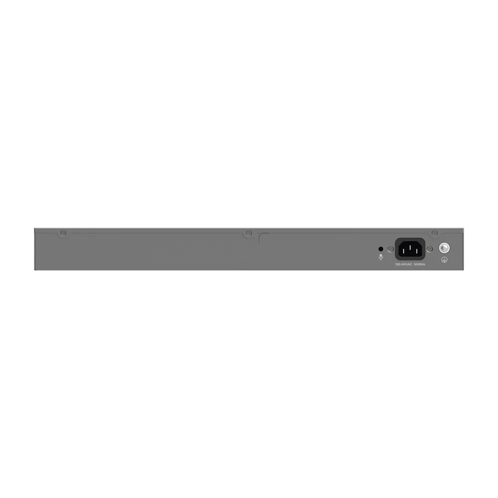 Switch Gigabit PoE+ Administrable / 48 puertos 10/100/1000 Mbps + 6 Puertos SFP+ / Hasta 400W / Compatible con GWN Cloud. – vista 3