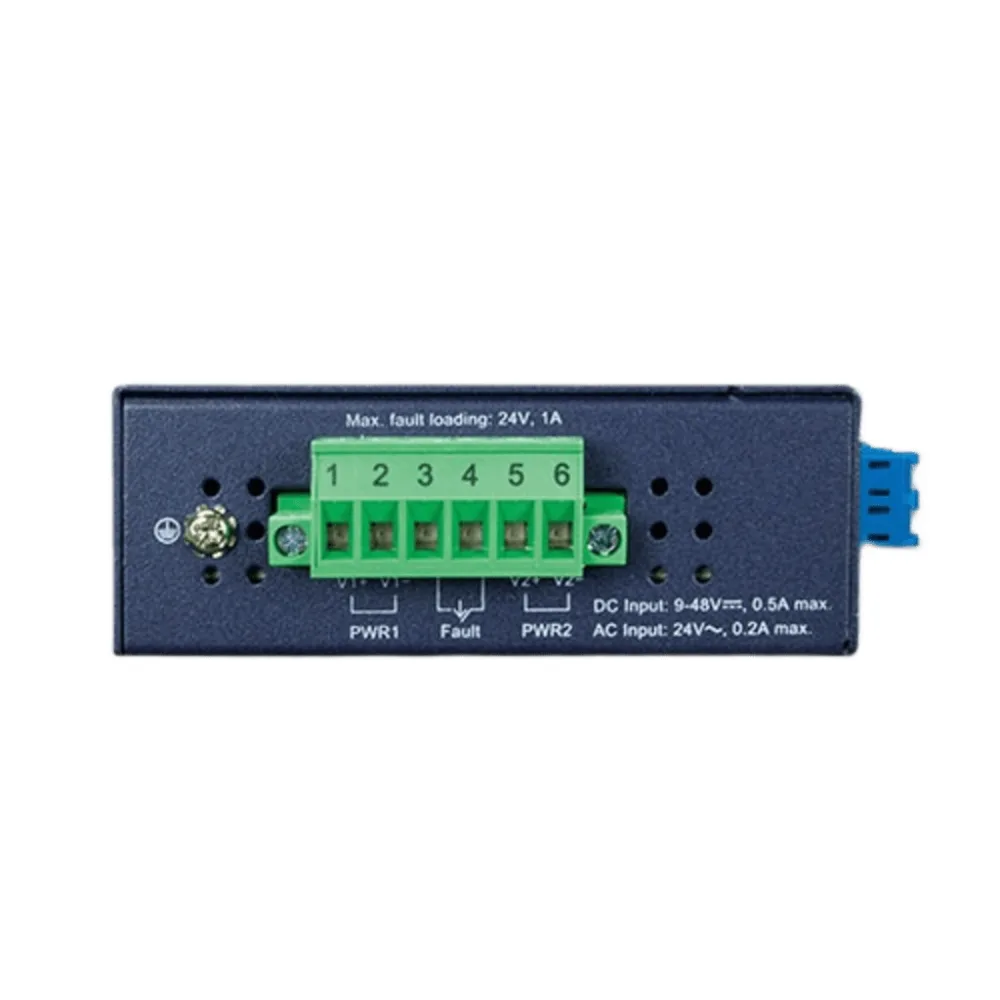 Switch Industrial Bypass de Fibra Optica Monomodo con Conector LC de 2 Canales – vista 3