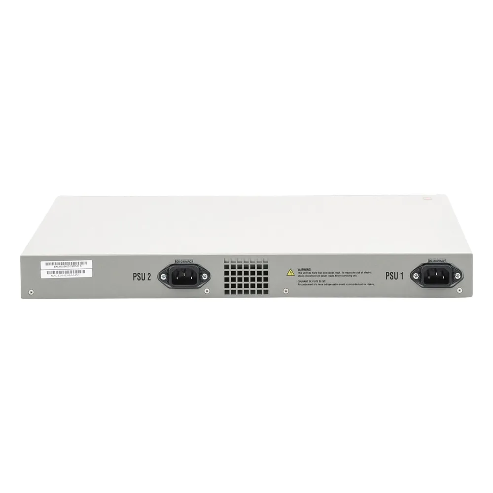 Switch inteligente de distribución o core, Stackeable, Capa 3, 24 x 1000 Mbps + 4 x SFP+ 10 G, Doble fuente de alimentación redundante – vista 6