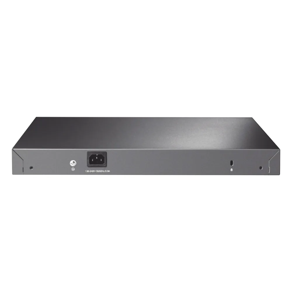 Switch L2+ Omada PoE+ / 24 Puertos PoE+ 10/100/1000 Mbps / 4 Puertos SFP 1G / 2 Puertos Consola (RJ45 y microUSB) / Administración Centralizada Omada o Stand-Alone / Multicast IGMP / Calidad de Servicio / Presupuesto PoE 384W / Montaje en Rack – vista 3