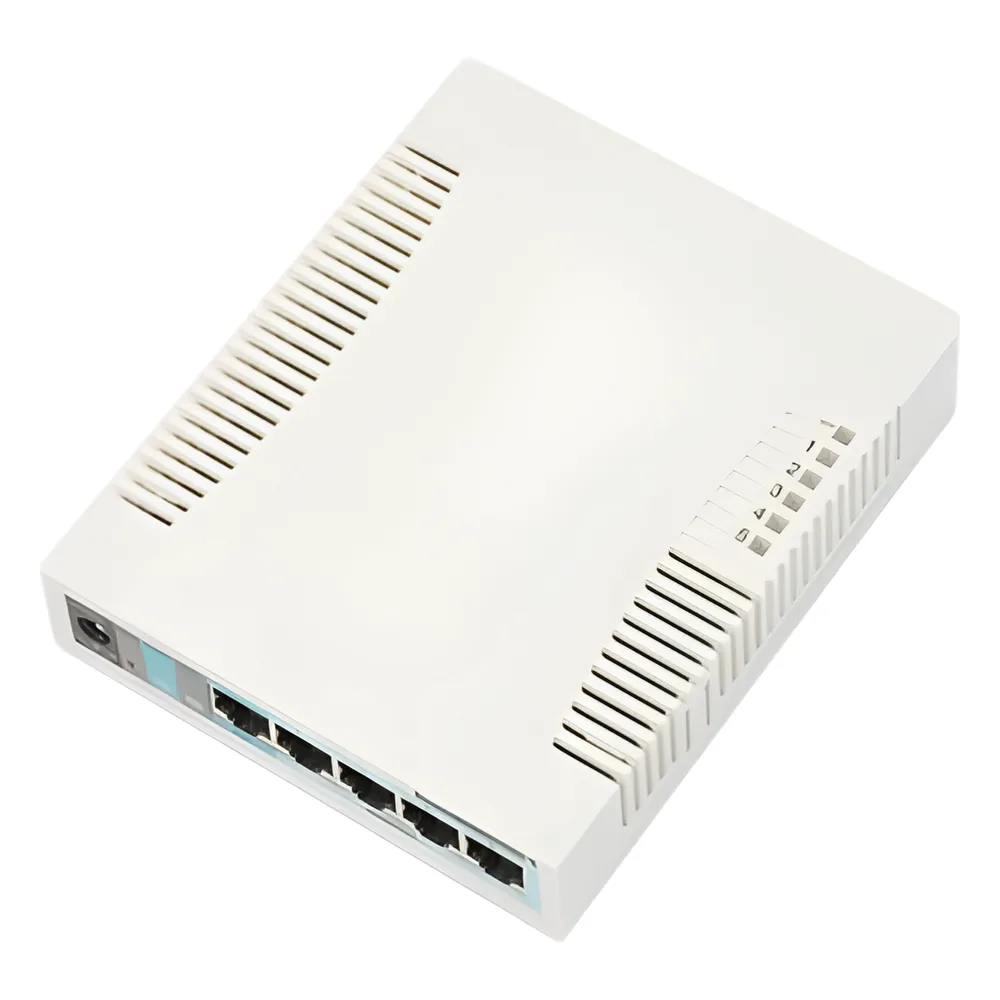 Switch Mikrotik 5 puertos Gigabit Ethernet y 1 SFP