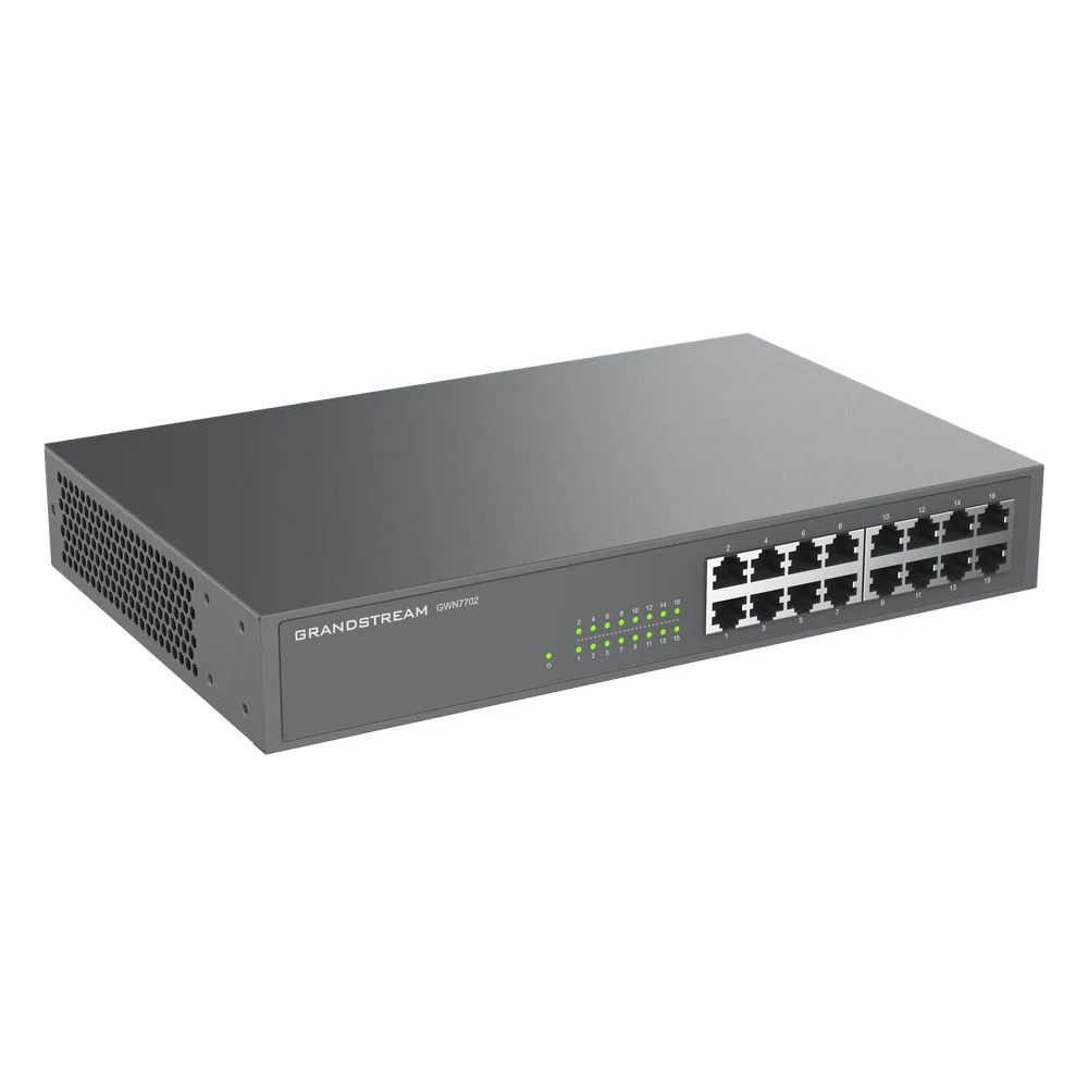 Switch No Administrable / 16 Puertos 10/100/1000 MBPS – vista 4