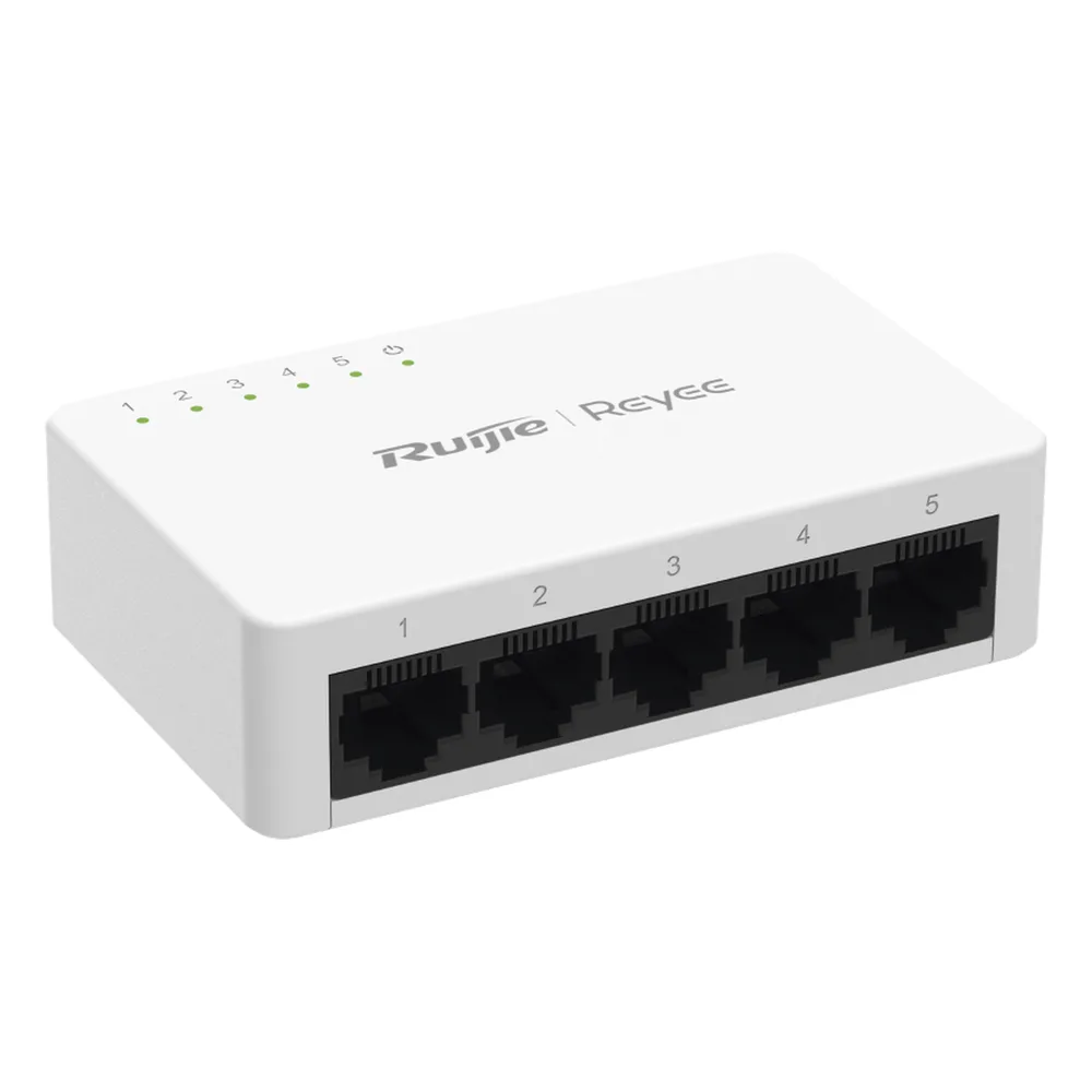 Switch no administrable, Visible en la Topología de la Nube, 5 puertos 10/100 Mbps – vista 3