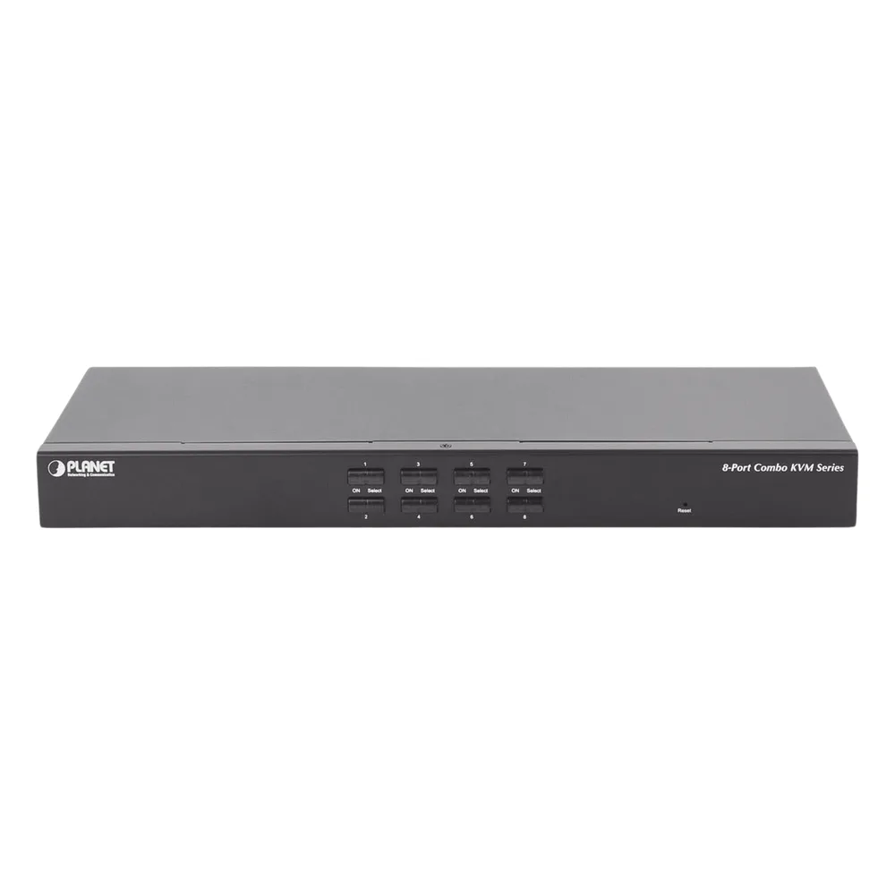 Switch Para Monitor KVM de 8 Puertos VGA, Permite el Acceso y Controla Hasta 8 Computadoras Desde Una Sola Consola (Teclado, Ratón y Monitor). – vista 4