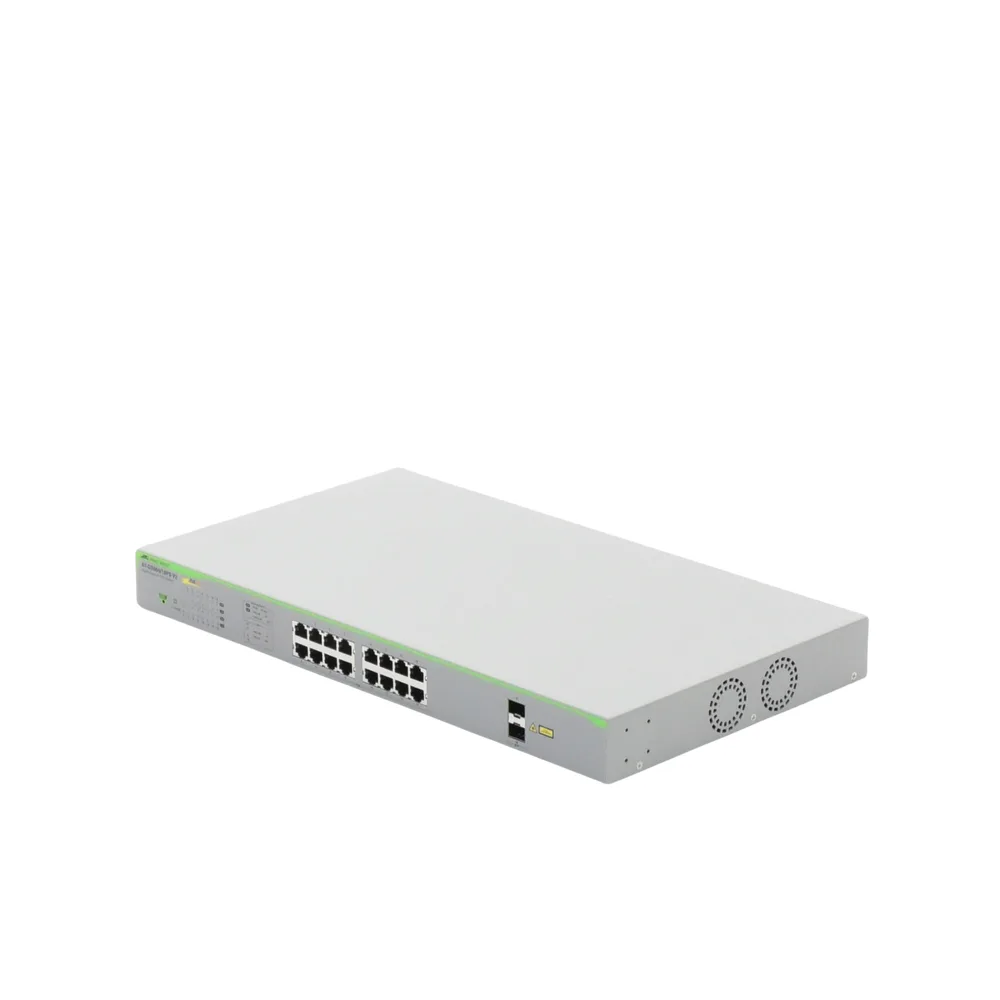 Switch PoE+ Gigabit WebSmart de 16 puertos 10/100/1000 Mbps (2 x Combo) + 2 puertos gigabit SFP (Combo), 185 W – vista 3