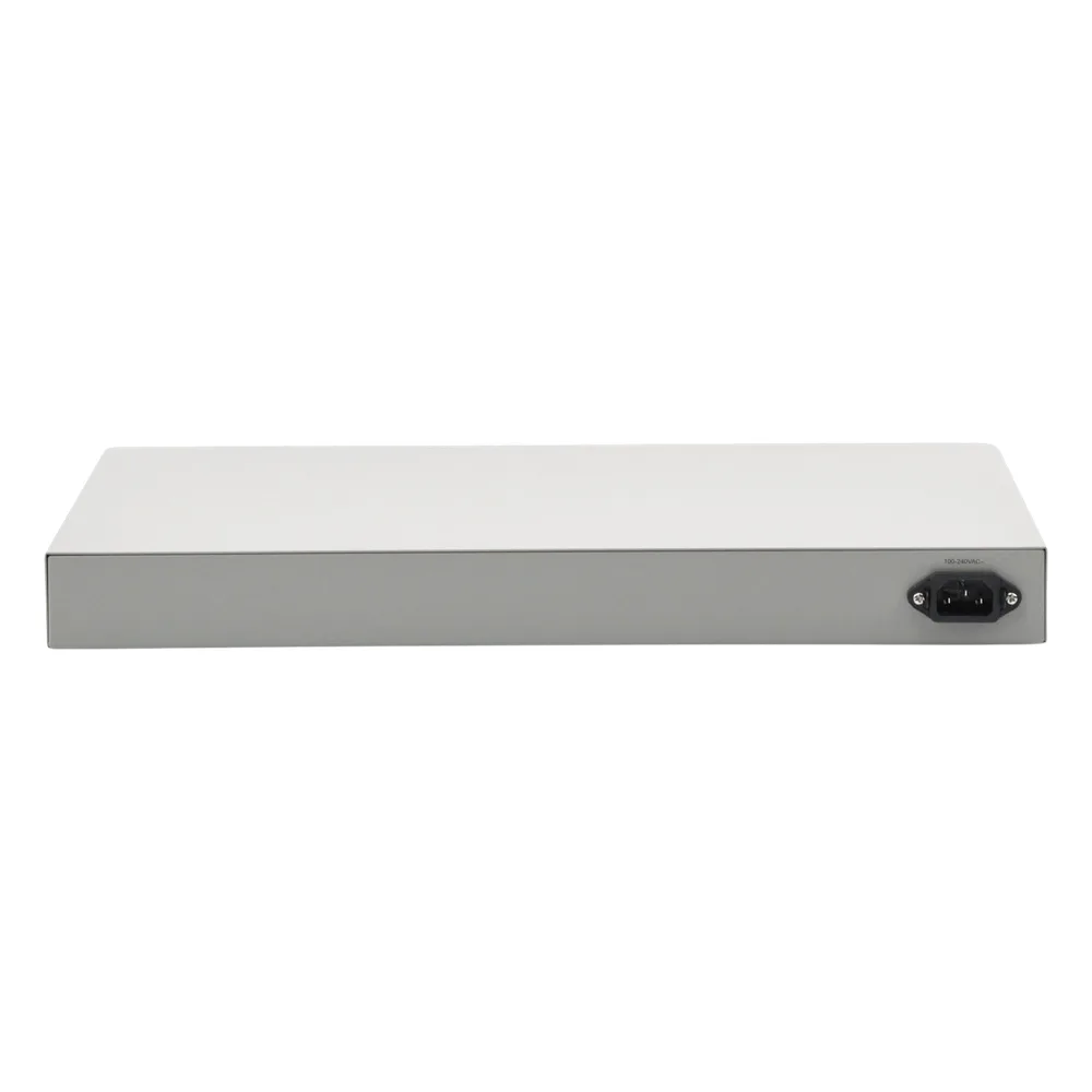 Switch PoE+ Gigabit WebSmart de 24 puertos 10/100/1000 Mbps + 4 puertos SFP Gigabit, 185 W – vista 3