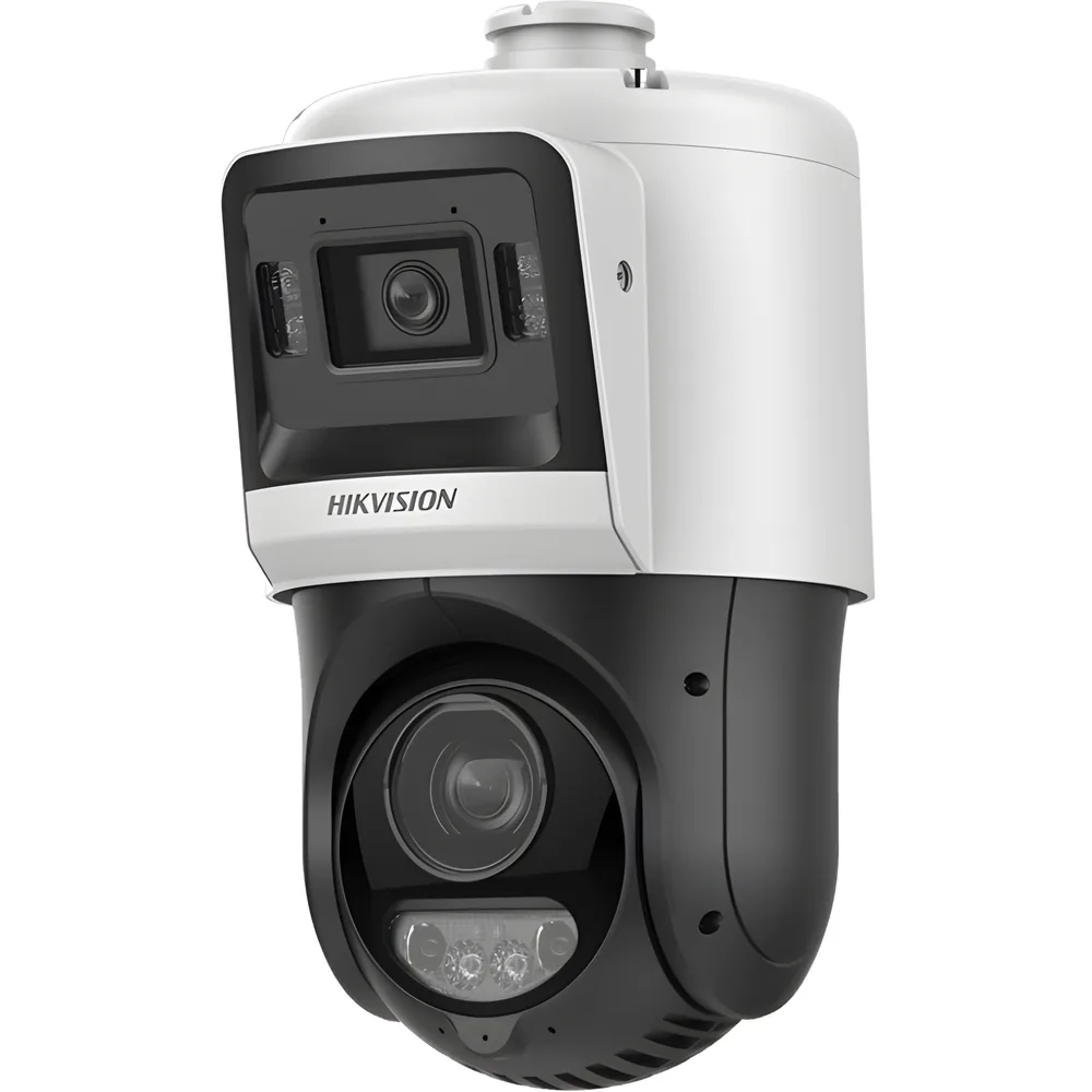 [TandemVu] PTZ IP 4 Megapixel + Cámara Fija 4 Megapixel / 25X Zoom / 100 mts IR + 30 mts Luz Blanca / IP67 / ACUSENSE / PoE+ / 2 Micrófonos Integrados y Bocina / Alerta Audible y Luz Estroboscopica / Alarmas I/O / DARKFIGHTER / Micro SD – vista 3