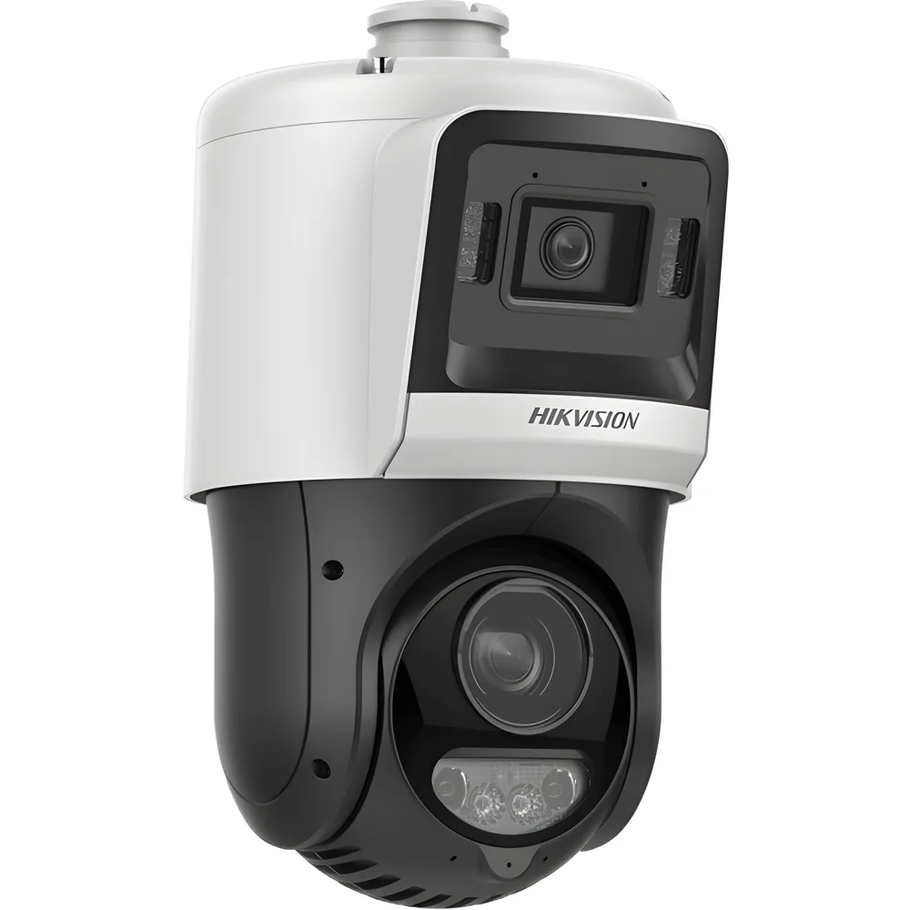[TandemVu] PTZ IP 4 Megapixel + Cámara Fija 4 Megapixel / 25X Zoom / 100 mts IR + 30 mts Luz Blanca / IP67 / ACUSENSE / PoE+ / 2 Micrófonos Integrados y Bocina / Alerta Audible y Luz Estroboscopica / Alarmas I/O / DARKFIGHTER / Micro SD – vista 4