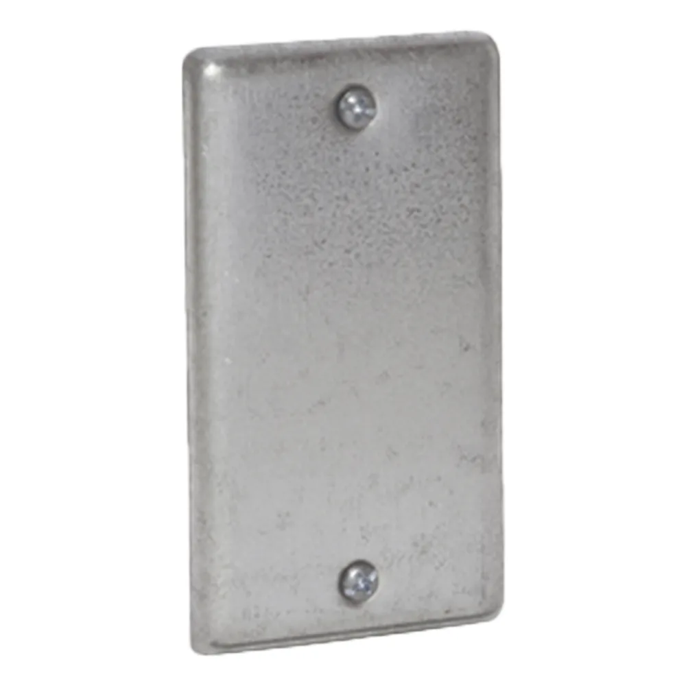 Tapa Ciega de 4" X 2" / Acero Galvanizado.