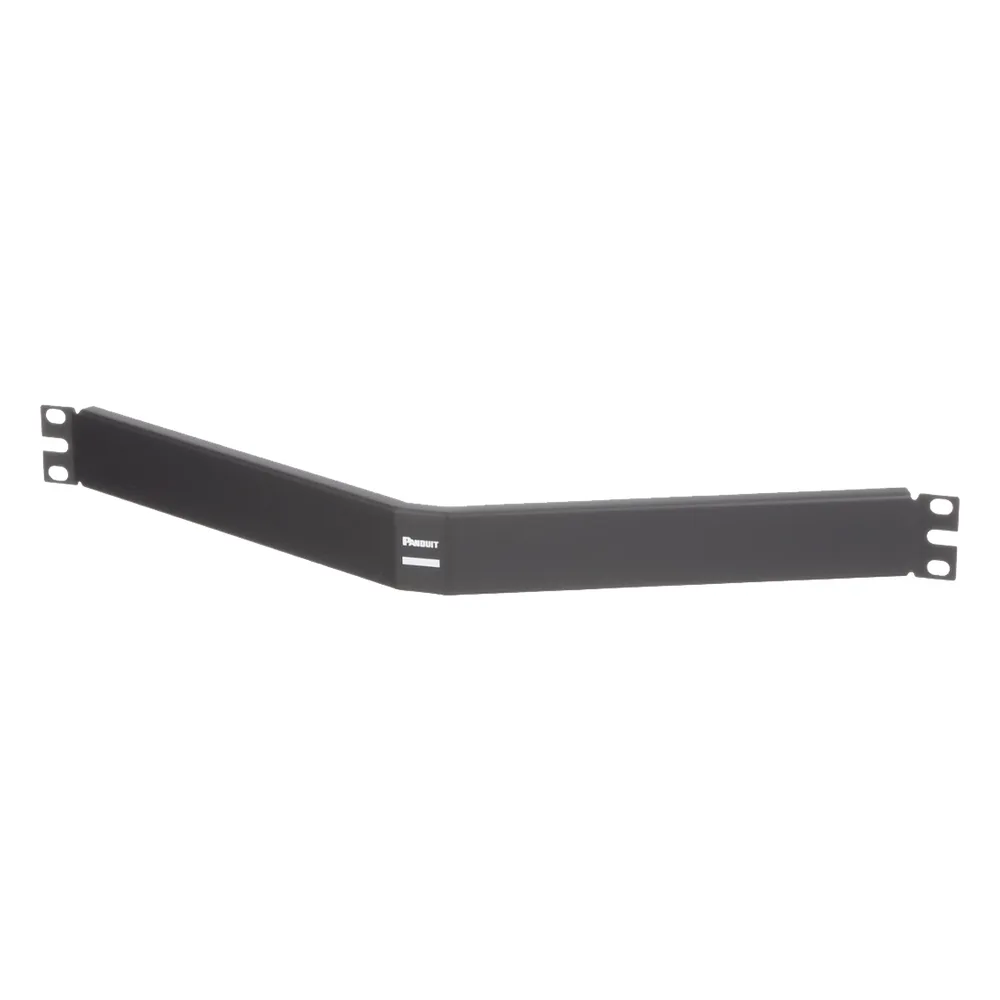 Tapa Ciega Para Rack Estándar de 19in, Angulado, de Acero, 1UR, Color Negro – vista 3