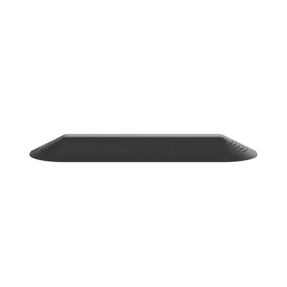 Tapa Final Para Canaleta de Piso AFR4BCBL6, Material PVC Rígido, Color Negro – vista 2