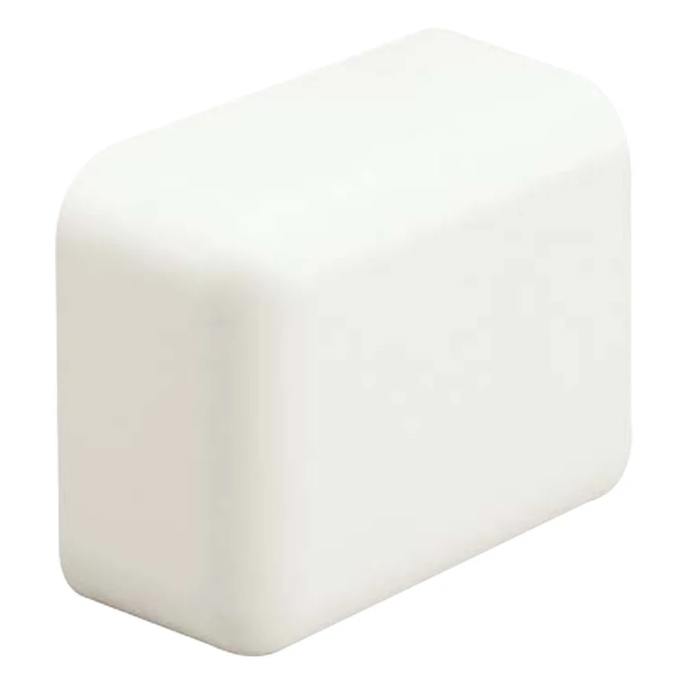 Tapa Final, para uso con canaleta LD10, material ABS, Color Blanco Mate