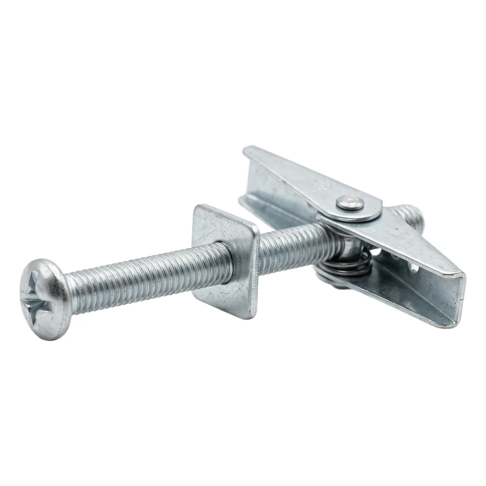 Taquete Mariposa de 1/4" x 3" (6.4 mm x 76 mm) / Acero Pregalvanizado