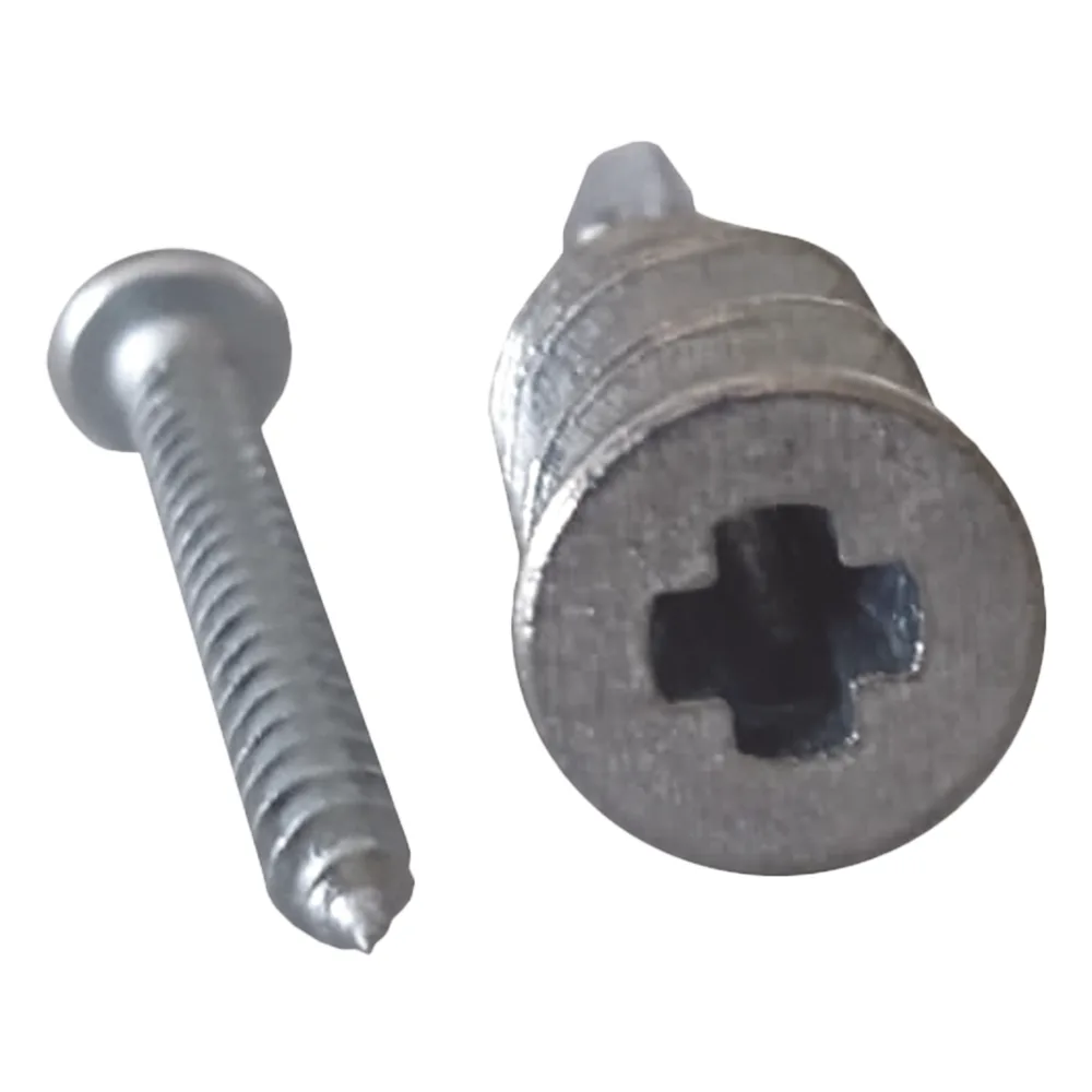 Taquete Métalico TPD Zinc con tornillo 8 x 1 1/4", Ideal para Uso con carteles publicitarios, Electrodomésticos – vista 3
