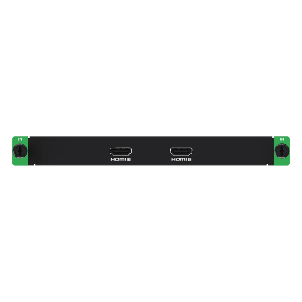 Tarjeta de Entrada HDMI 4K 2 Canales / 4K60 (4096x2160) / HDMI 2.0 / HDR10 y HLG / HDCP 2.3 / Compatible Serie C66S
