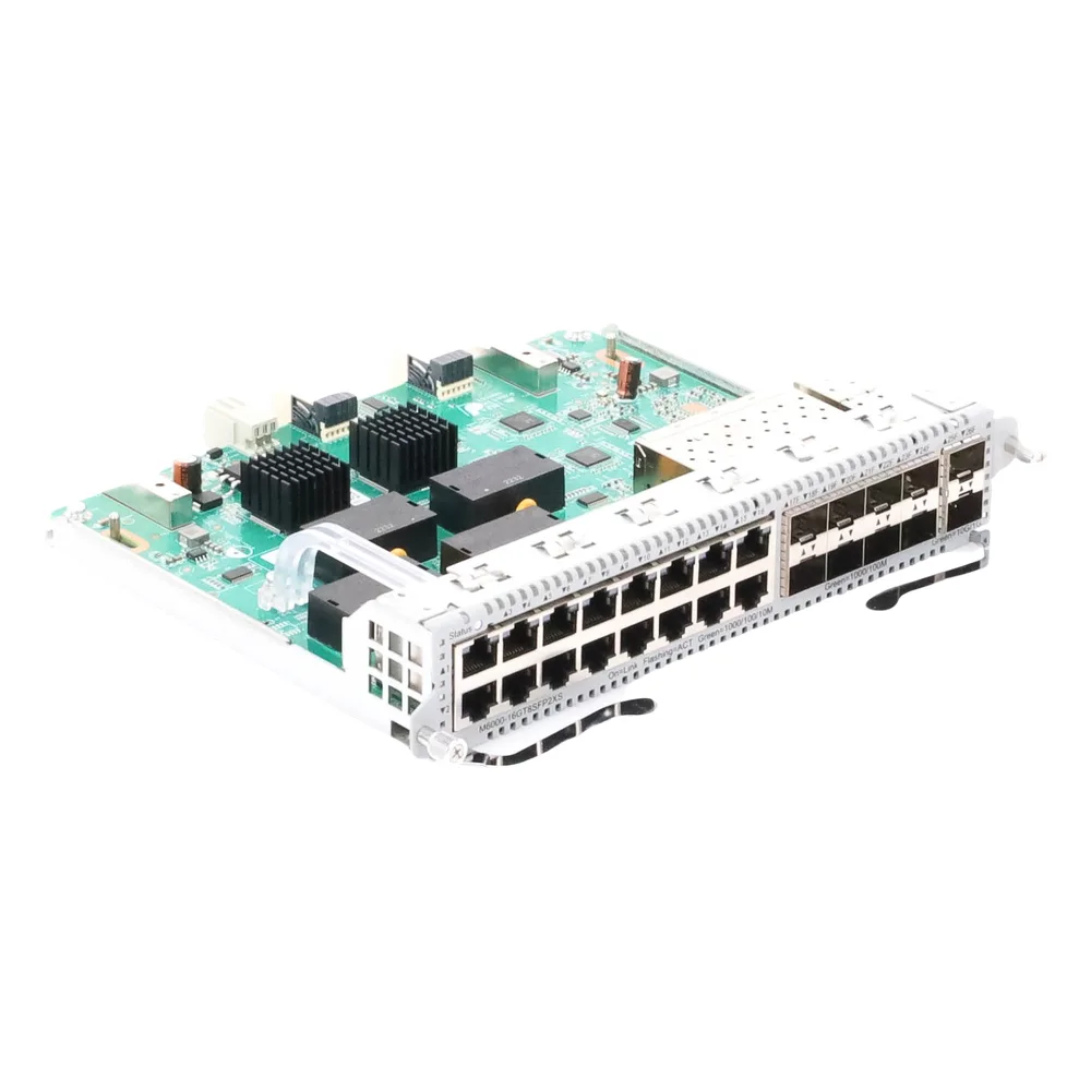 Tarjeta de Red con 16 puertos RJ45 1Gb, 8 puertos SFP 1Gb y 2 puertos SFP+ 10Gb para Chasis RG-NBS6002 – vista 10