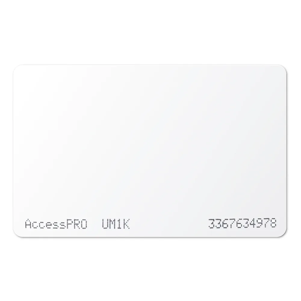 Tarjeta Dual UHF 900MHz + MIFARE 13.56MHz - Acceso Vehicular y Peatonal Premium