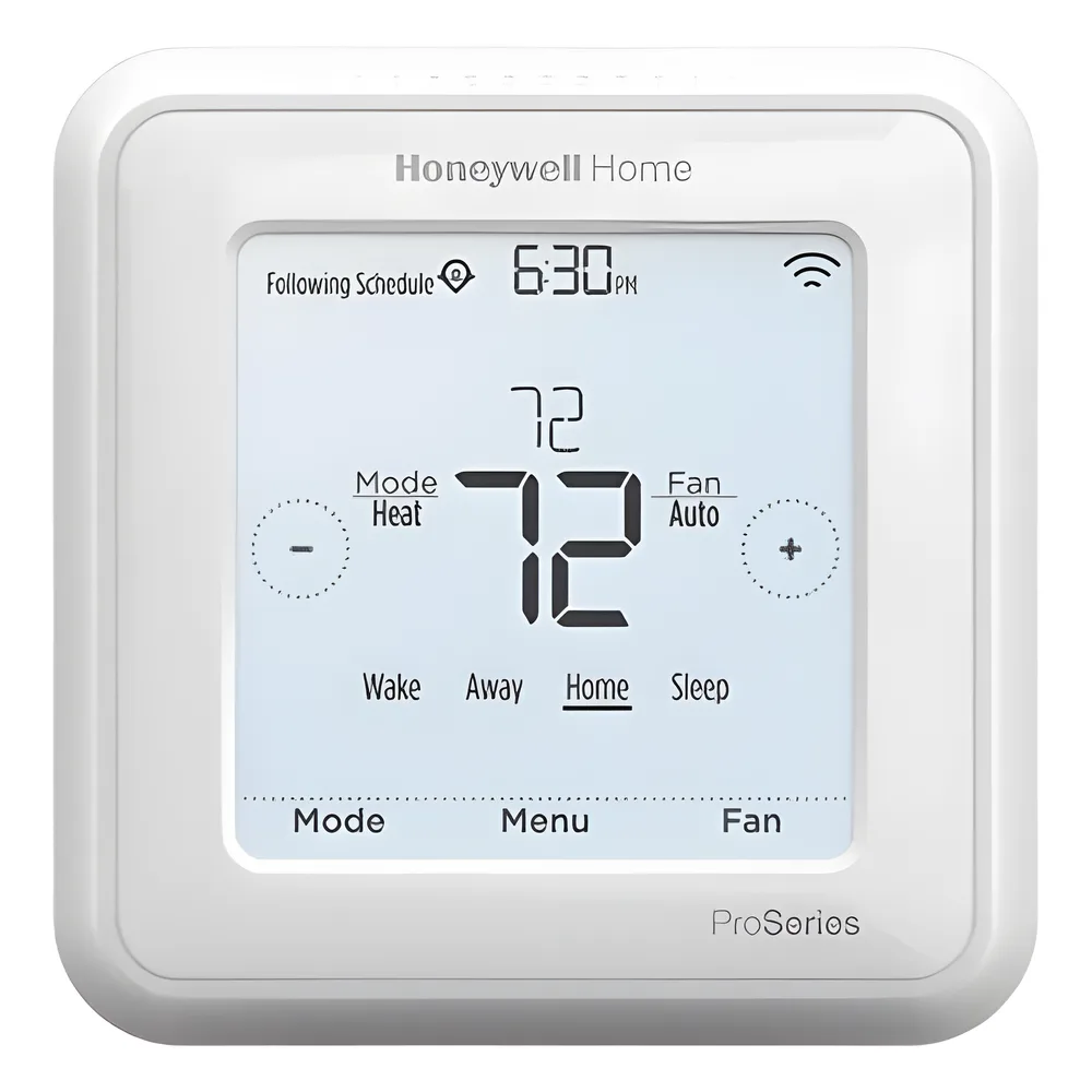 Termostato inteligente Wi-Fi programable para sistemas de hasta 2H/1C bomba de calor o 2H/2C convencional, serie T6 Pro
