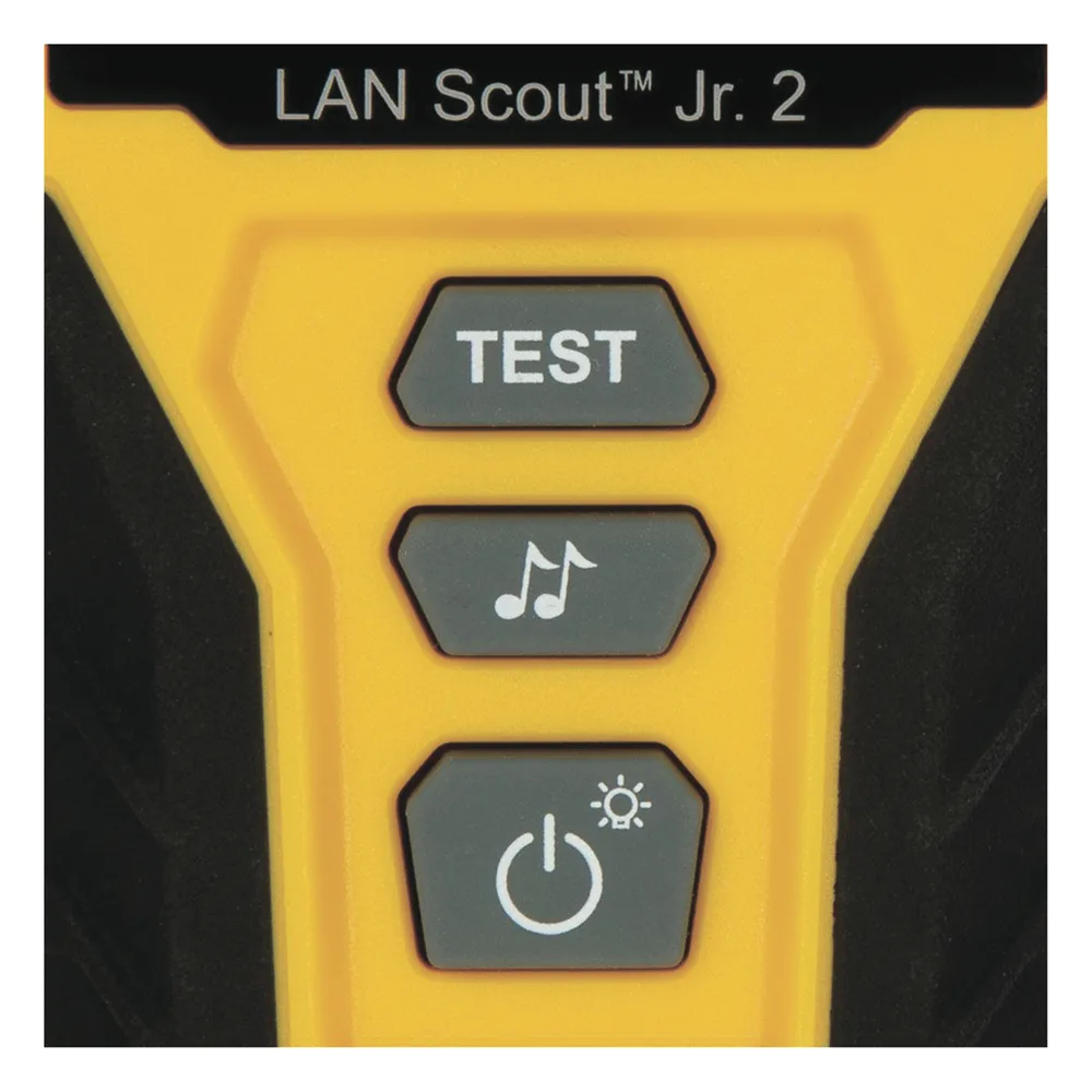 Tester  de Cable LAN Scout™ Jr. 2/ Para: Prueba aprobada/ Error de Cableado/ Falla de Circuito Abierto o Cortocircuito/ Par Dividido/ Blindaje. – vista 5