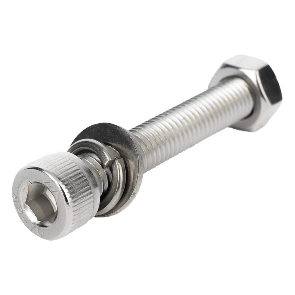 Tornillo acero inoxidable  M8*55 para montajes de módulos foto voltaicos – vista 2