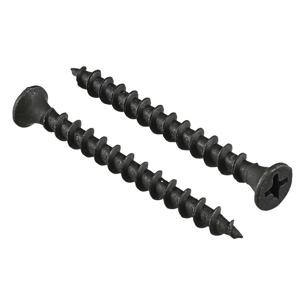 Tornillo - Pija Multiusos fosfatizada #6 x 1 1/4", Bolsa con 100 piezas.
