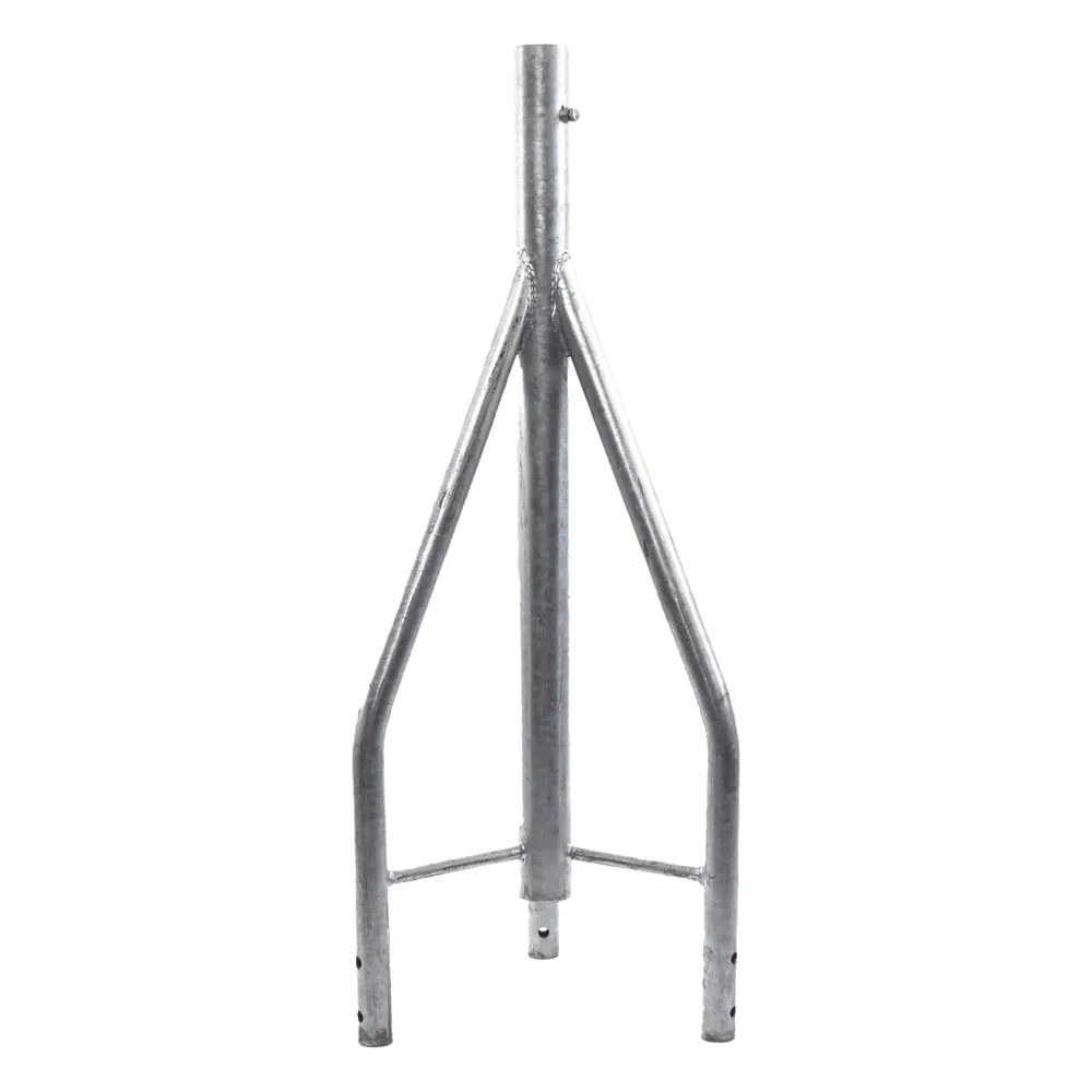 Tramo de Remate (Copete) para Tramo STZ-35G Galvanizado por Inmersión en Caliente con Opresores para Pararrayo.