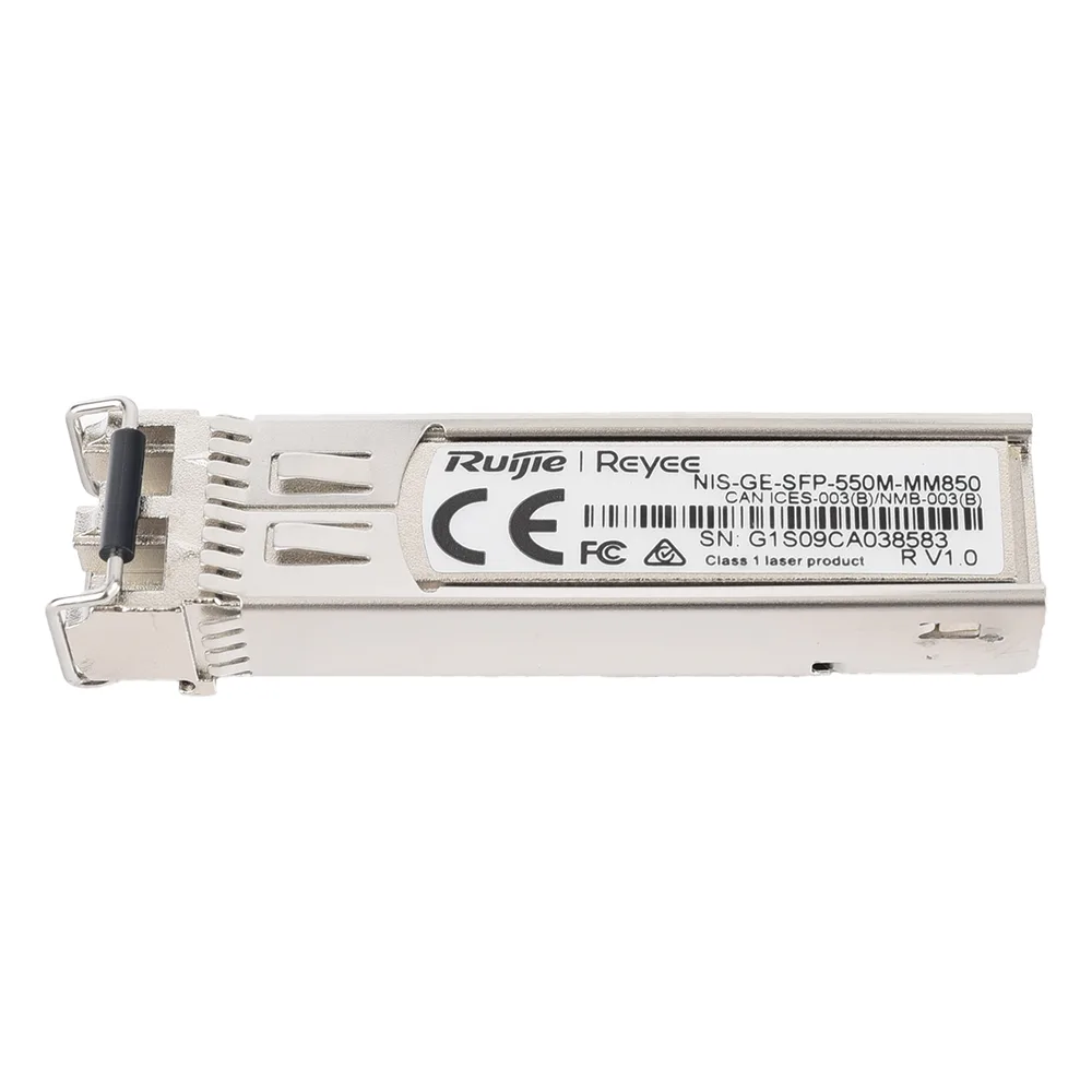Transceptor Industrial LC Multimodo SFP 1G, hasta 550 Metros, Longitud de Onda 850 nm, soporta Temperaturas de -40° a 85° C