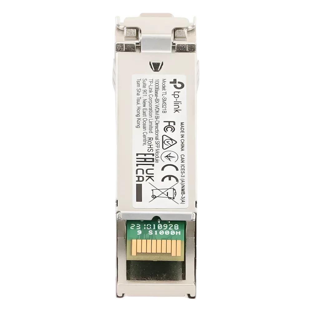 Transceptor mini-GBIC / SFP WDM Bi-Direccional / Monomodo 1GBase / Distancia 10 KM / Conector LC / (Necesita el modelo TL-SM321A para enlazar) – vista 2