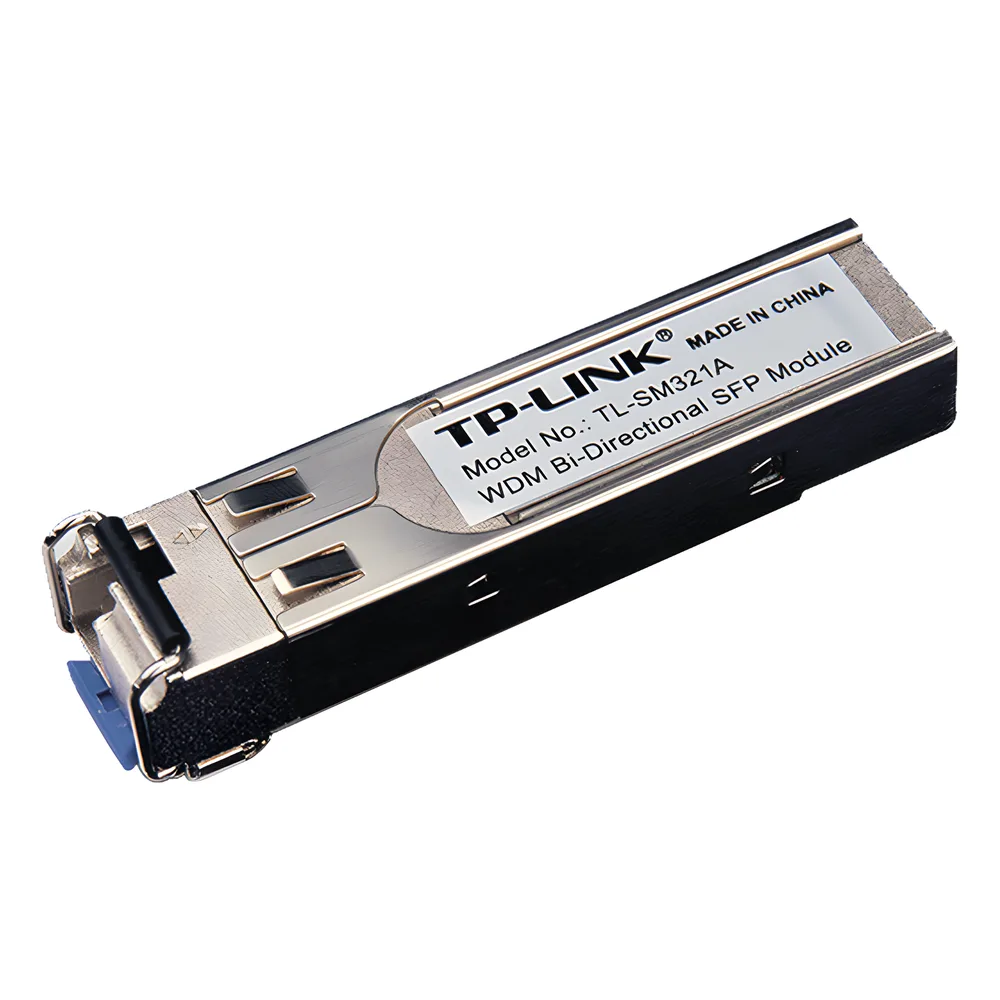 Transceptor mini-GBIC / SFP WDM Bi-Direccional / Monomodo 1GBase / Distancia 10 KM / Conector LC / (Necesita el modelo TL-SM321B para enlazar)