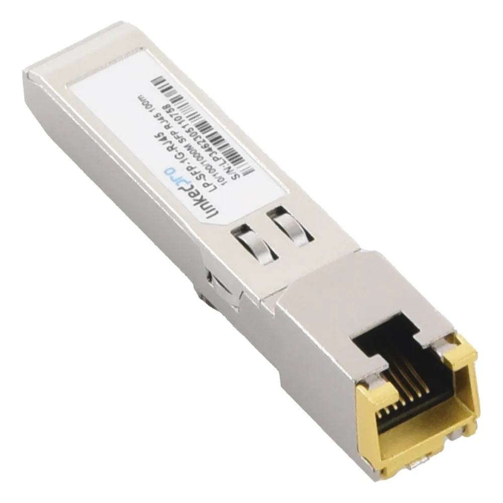 Transceptor Óptico SFP a RJ45 / Auto negociación 10/100/1000 Mbps / Conector RJ45 / 1000BASE-T / Distancia de hasta 100 m. – vista 5