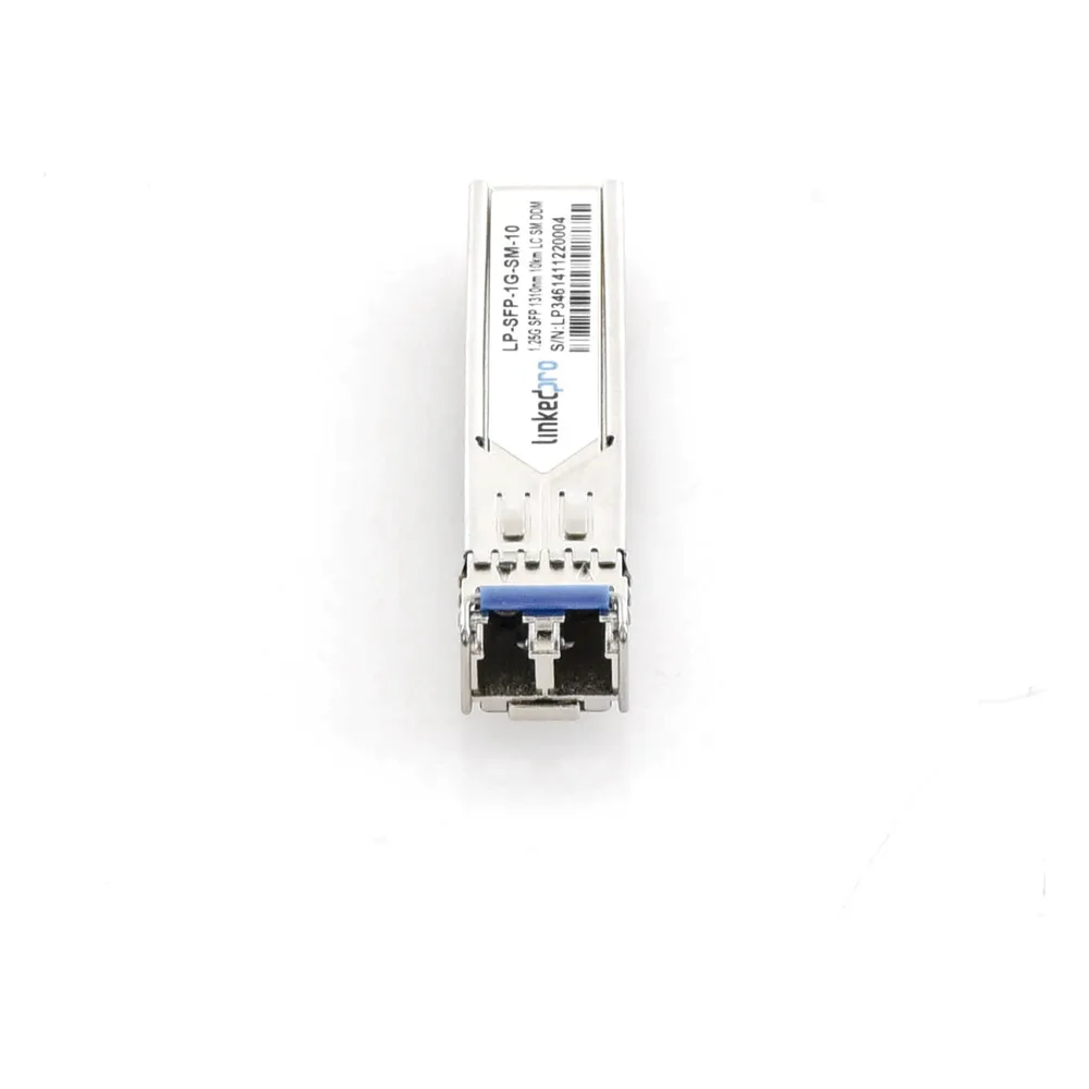 Transceptor Óptico SFP (Mini-Gbic) / Monomodo 1310 nm / 1.25 Gbps / 1000BASE-LX / Conectores LC/UPC Dúplex / DDM / Hasta 10 km – vista 2