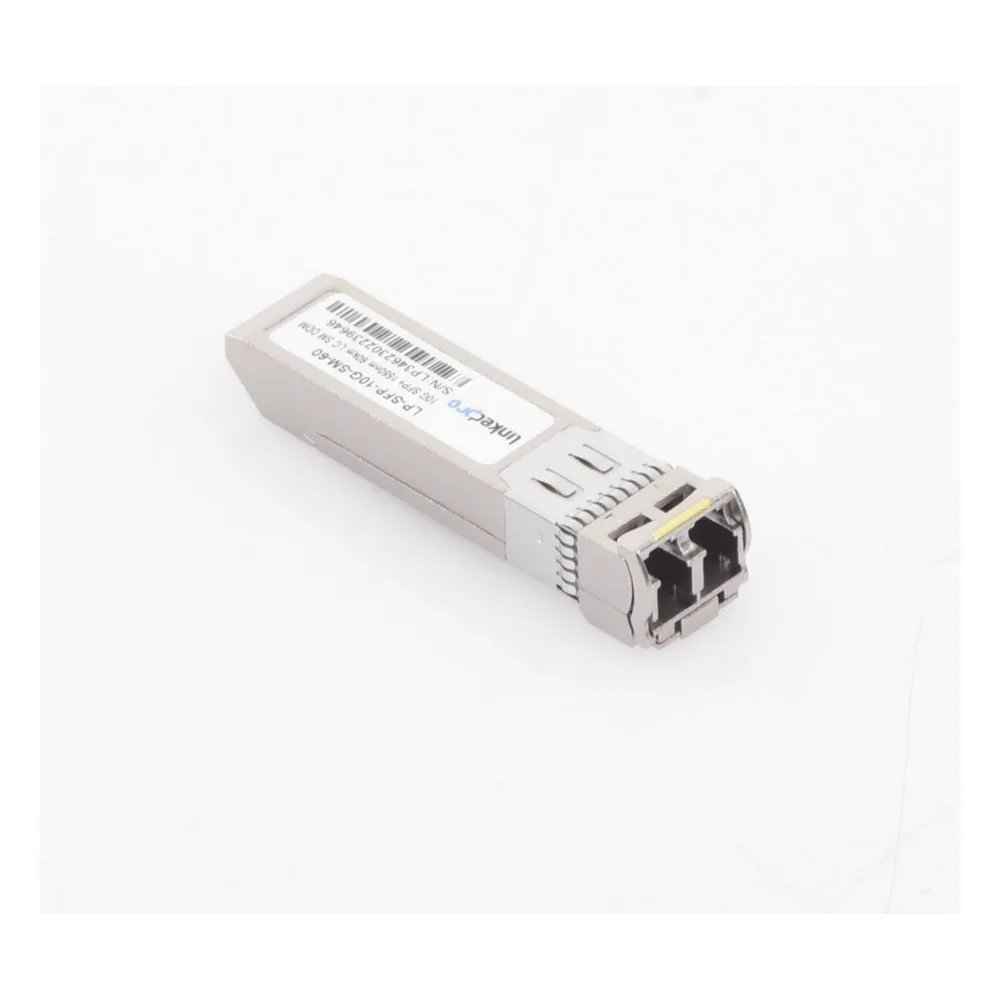 Transceptor Óptico SFP+ (Mini-Gbic) / Monomodo 1550 nm / 10 Gbps / 10GBASE-ER / Conectores LC/UPC Dúplex / DDM / Hasta 60 km – vista 3