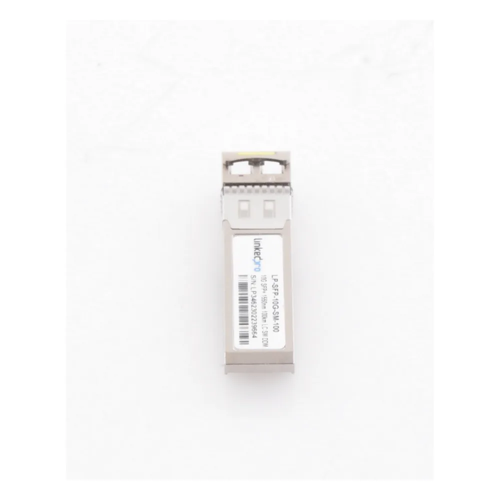 Transceptor Óptico SFP+ (Mini-Gbic) / Monomodo 1550 nm / 10 Gbps / 10GBASE-ZR / Conectores LC/UPC Dúplex / DDM / Hasta 100 km – vista 2