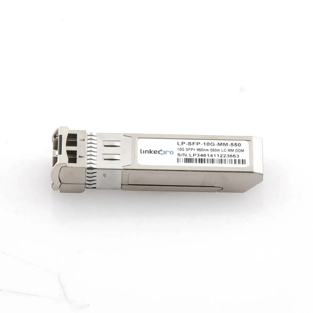 Transceptor Óptico SFP+ (Mini-Gbic) / Multimodo 850 nm / 10 Gbps / 10GBASE-SR / Conectores LC/UPC Dúplex / DDM / Hasta 550 m – vista 3