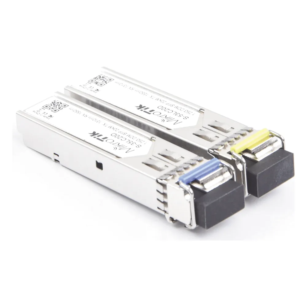 Transceptores MiniGbic SFP 1.25G LC WDM para fibra Mono Modo 20 Kms – vista 2