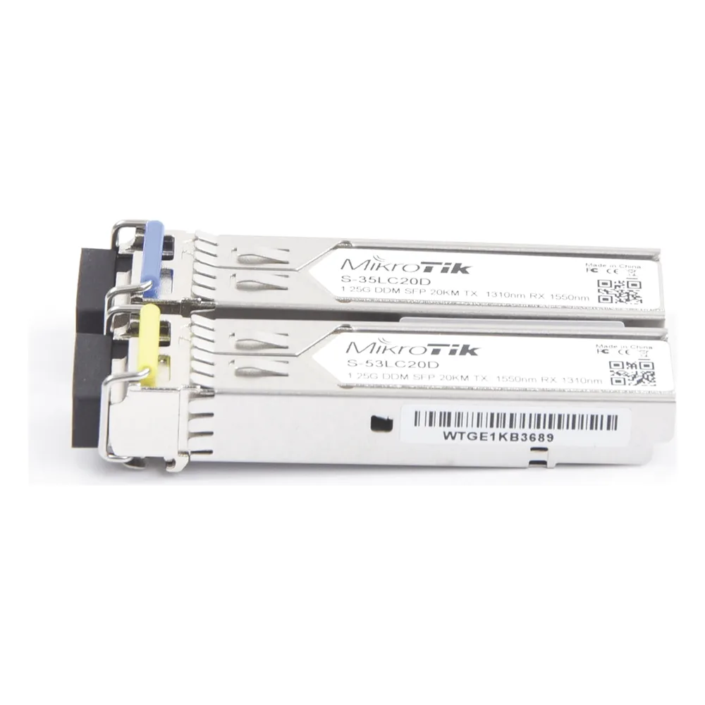Transceptores MiniGbic SFP 1.25G LC WDM para fibra Mono Modo 20 Kms – vista 4