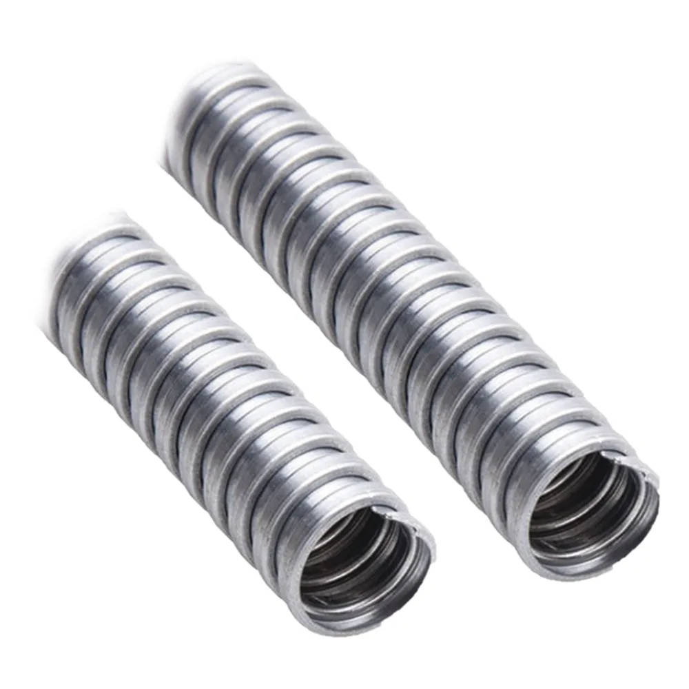 Tubo Flexible de 1 1/2" (38 mm) en Acero Galvanizado. Rollo con 30 m.