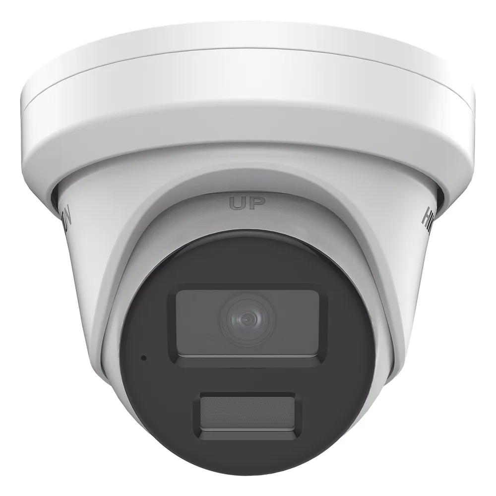 Turret IP 4 Megapixel / Lente 2.8 mm / Dual Light (40 mts IR + 40 mts Luz Blanca / DARKFIGHTER S / Microfono Integrado /  Exterior IP67 / WDR 130 dB /  4 Analíticos: AcuSense, Deteccion Facial, Conteo de Personas por Cruce y Zona – vista 3