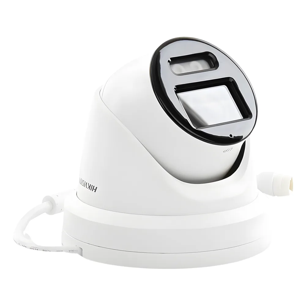Turret IP 8 Megapixel / Imagen a color 24/7 / Lente 2.8 mm / Micrófono Integrado /Luz Blanca 40 mts / Exterior IP67 / Micrófono Integrado / WDR 130 dB / Entrada y salida de Audio y Alarma / Onvif / MicroSD – vista 4