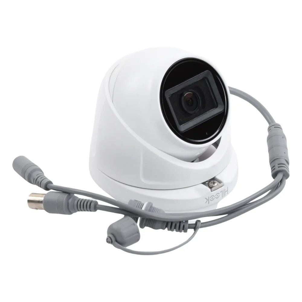 Turret TURBOHD 2 Megapixel (1080p) / Gran Angular 106° / Lente 2.8 mm / Audio por Coaxitron / 30 mts IR EXIR / Exterior IP66 / 4 Tecnologías / dWDR – vista 2