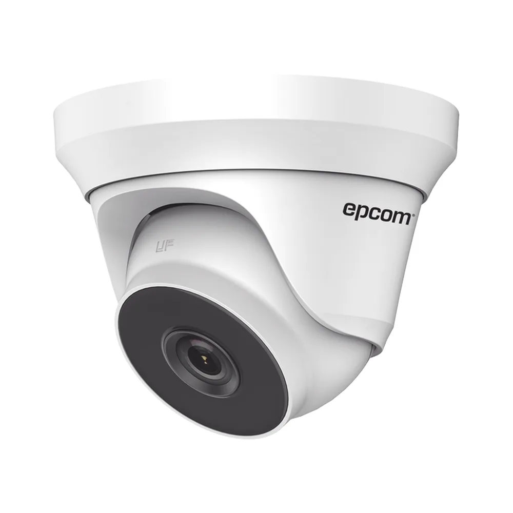 Turret TURBOHD 2 Megapixel (1080p) / Lente 2.8 mm / 50 mts IR EXIR / Exterior IP66 / METAL / Ultra Baja Iluminación / 4 Tecnologías