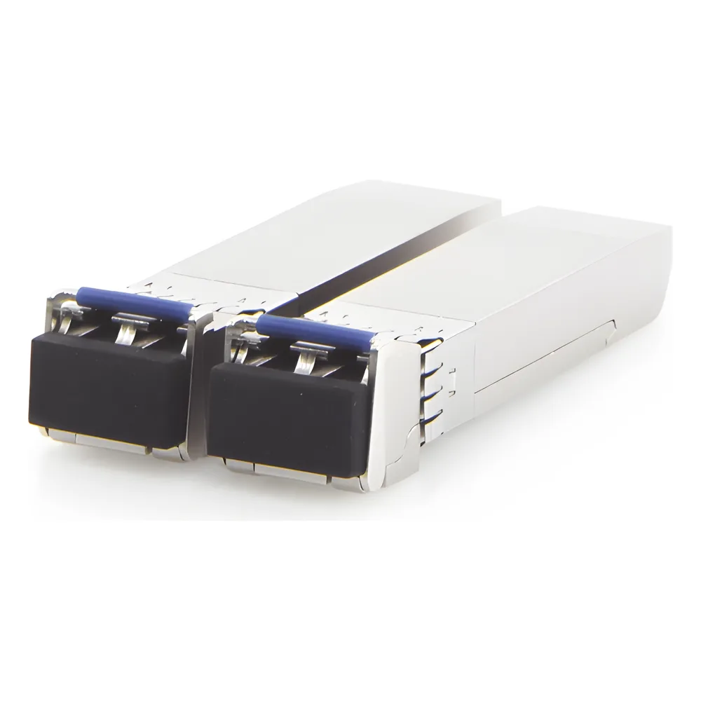 UFiber Módulo SFP+ 10G, transceptor MiniGibic MonoModo 10 Gbps, distancia 10 km, conectores LC, paquete de 2 piezas – vista 2