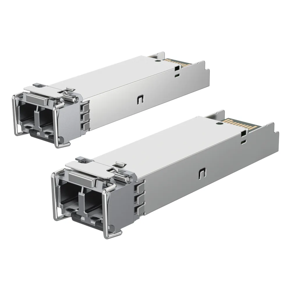 UFiber Módulo SFP, transceptor MiniGibic MultiModo 1 Gbps, distancia 550m, conectores LC, paquete de 2 piezas – vista 2