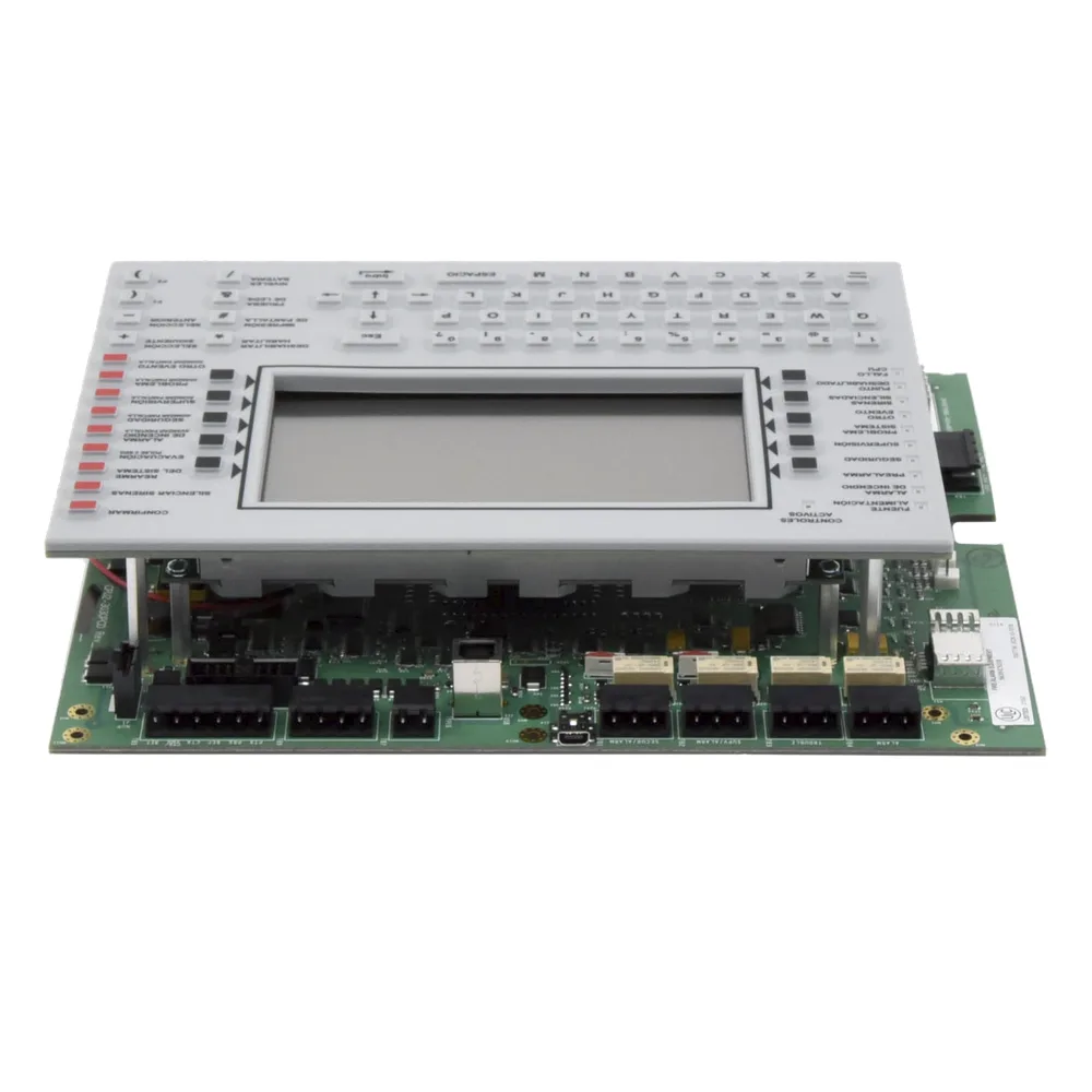 Unidad central de procesamiento con pantalla LCD de 640 caracteres y teclado QWERTY, en español, para panel de detección de incendio NFS2-3030 – vista 2