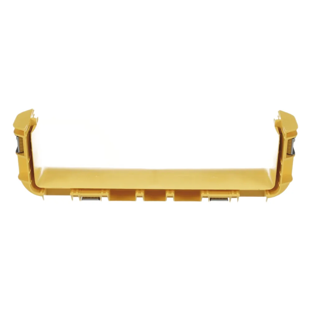 Union Recta "Cople", Para Canaleta FiberRunner™ 12X4, Color Amarillo