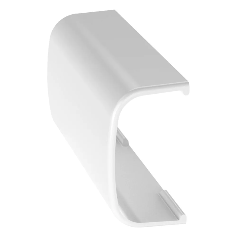 Unión recta, para uso con canaleta LD5, material ABS, Color Blanco – vista 2