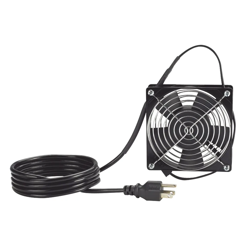 Ventilador para Instalación en Gabinete PanZone WME3BL, WME6BL, y WME9BL, de 115 Vca, y Cable de Corriente de 1.8M
